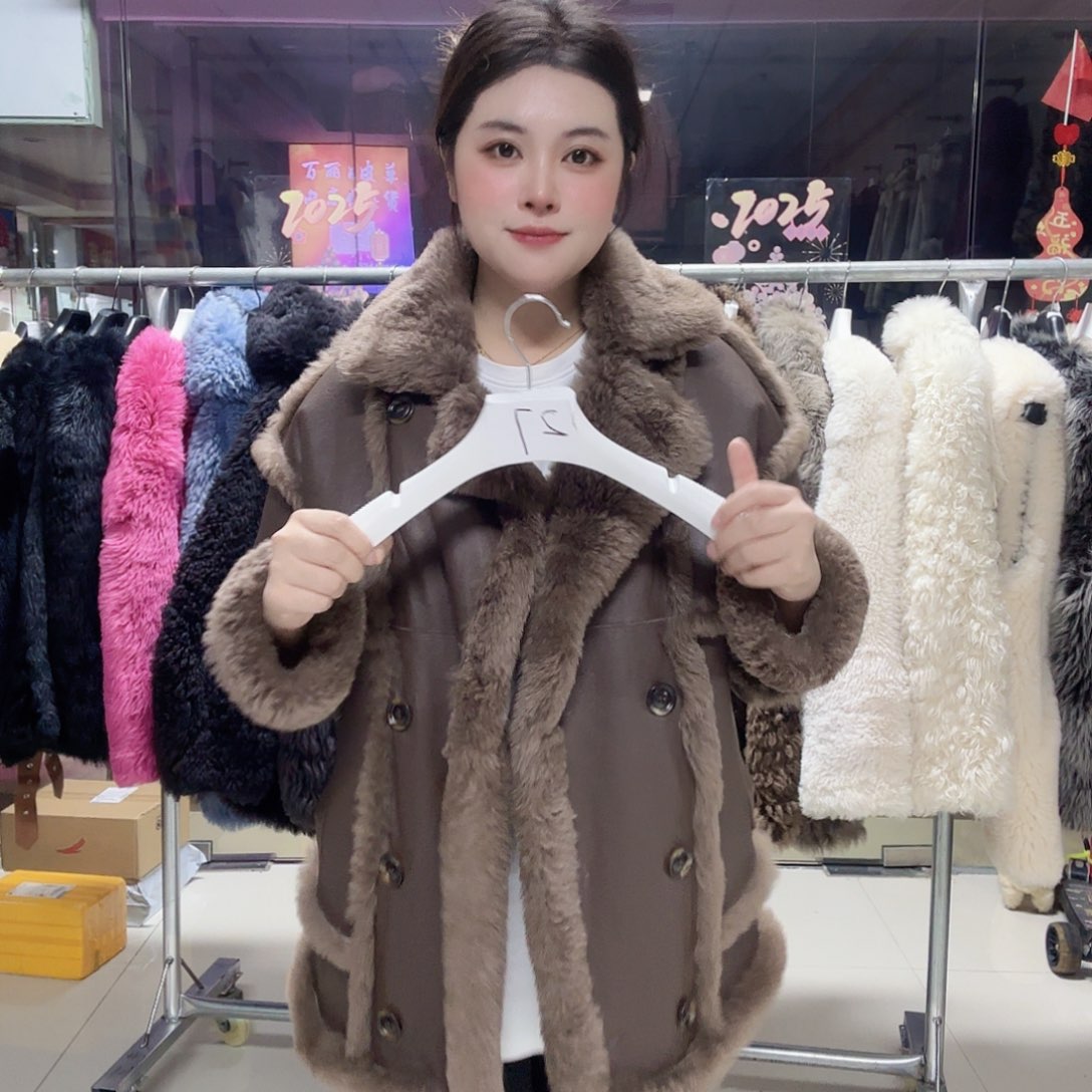 柏***027皮毛一体双面穿