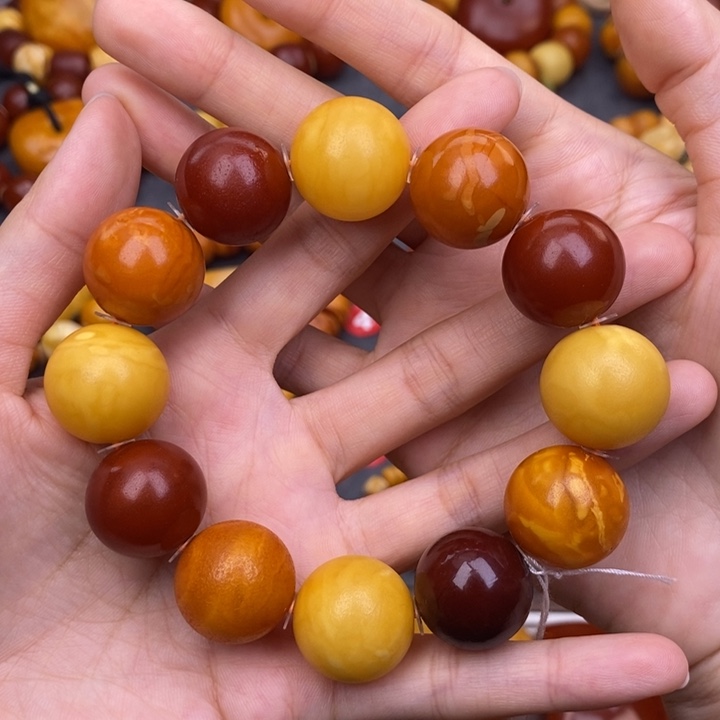 琥珀未镶嵌裸石蜜蜡M