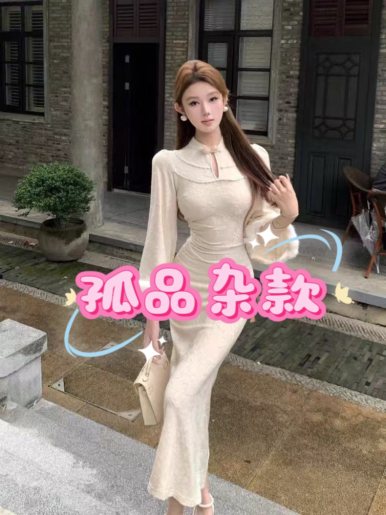 【直播间专属链接】氛围感大码显瘦连衣裙（孤品）