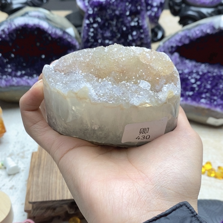 紫晶大型摆件（非配饰）未镶嵌