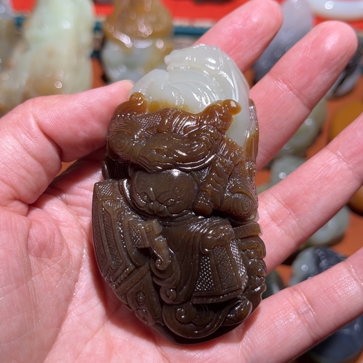 和田玉把件未镶嵌1*3