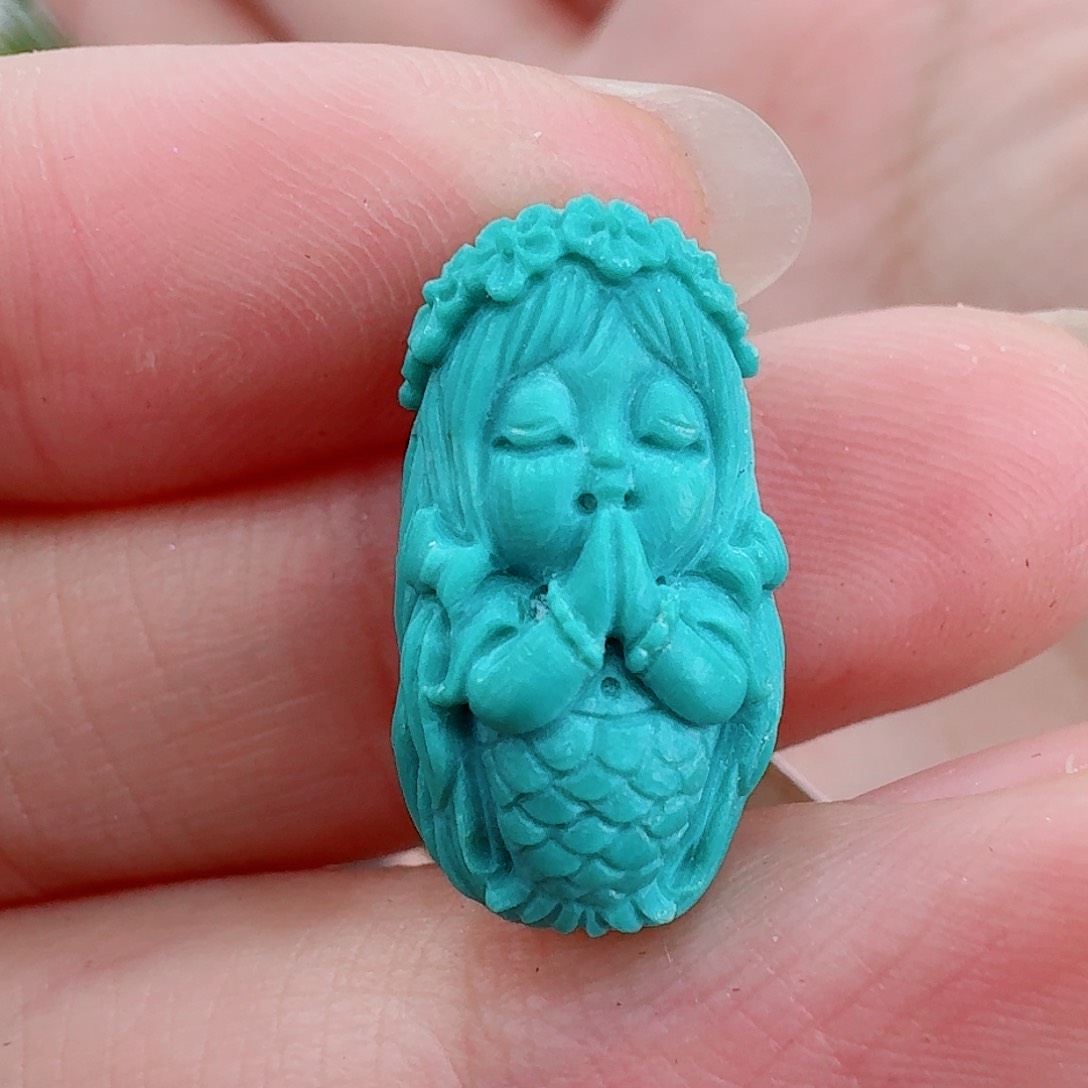 绿松石珠宝奇石未镶嵌