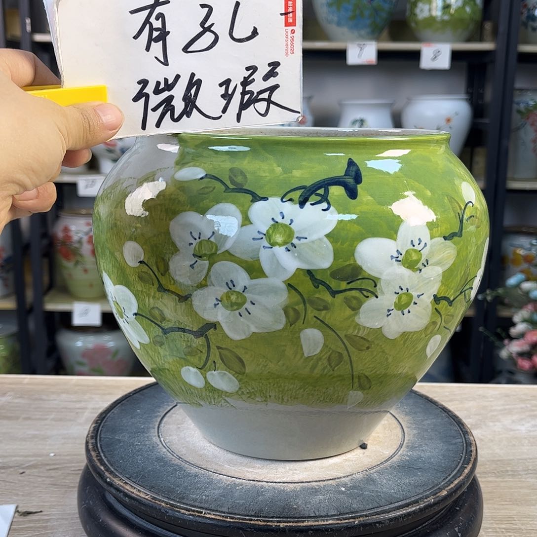 罐1xc景德镇陶瓷花盆
