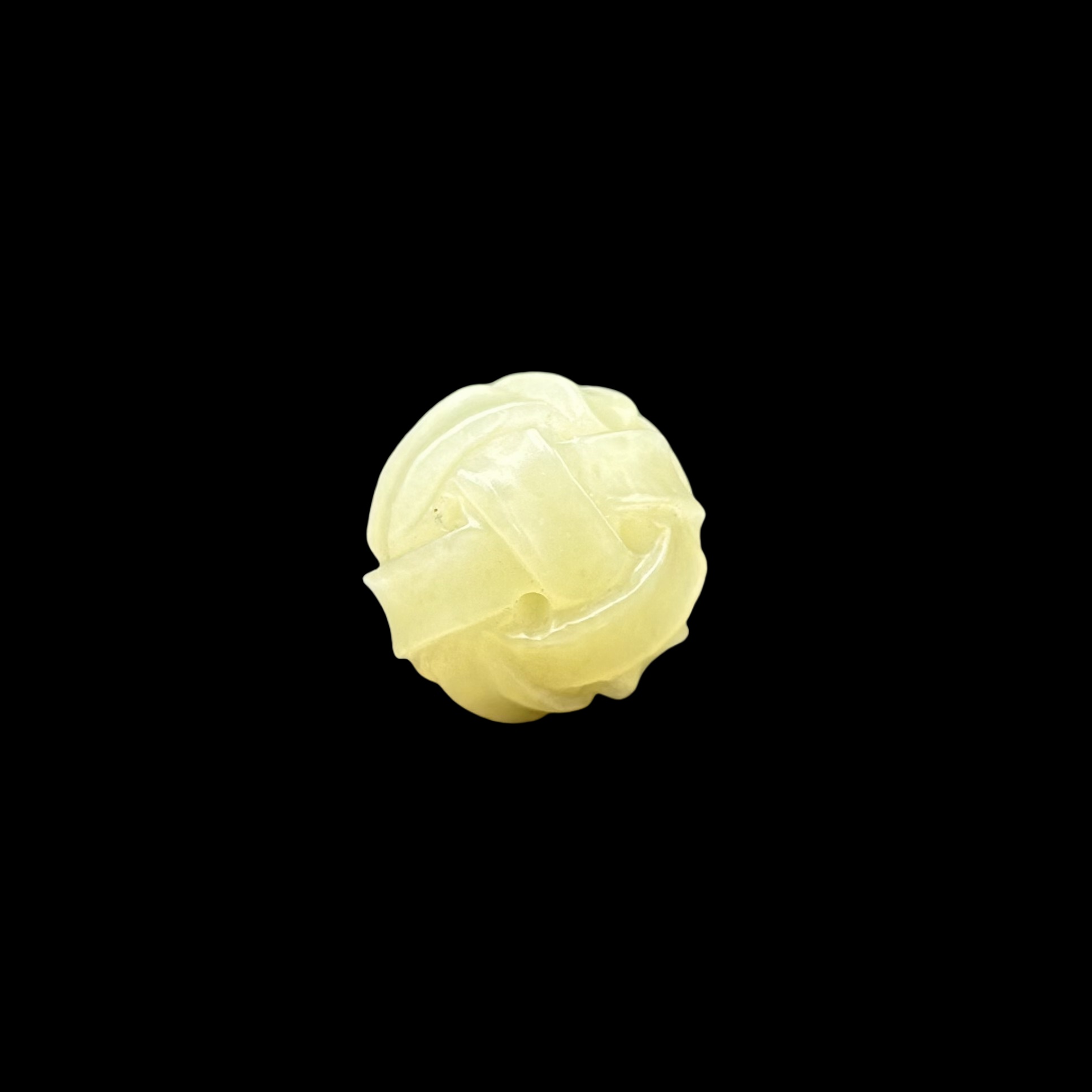 创汇期和田玉单珠【华夏藏古】80209