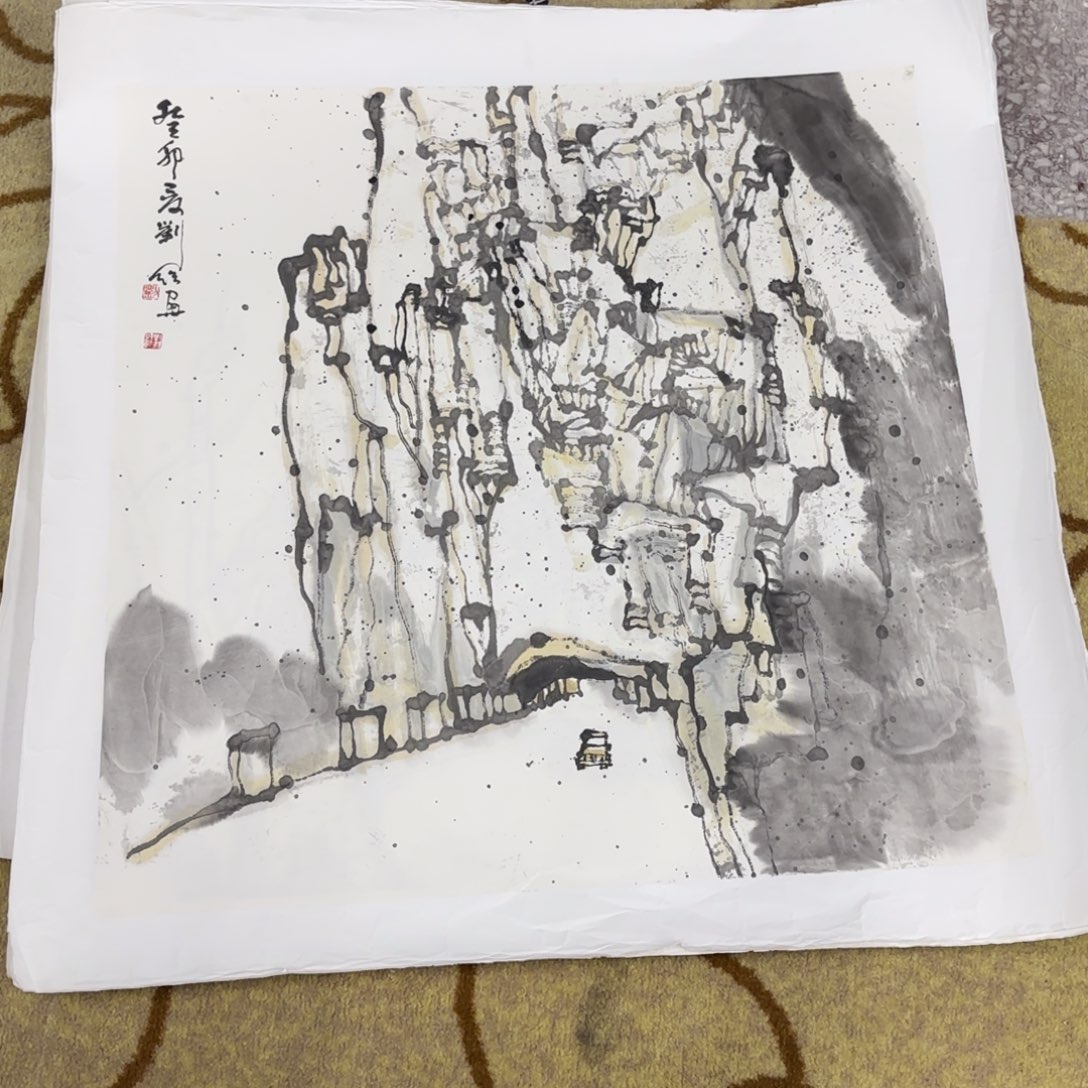 国画刘璐四尺斗方艺