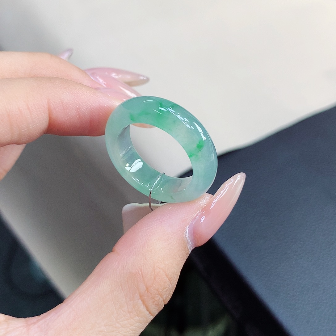 未镶嵌戒指翡翠18号