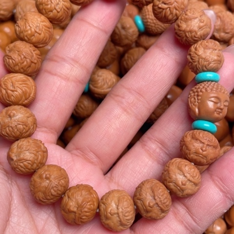 【闪购商品】猴头核桃手串热****生斗战圣佛12+