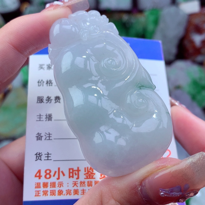 【闪购商品】翡翠颈饰未镶嵌挂件