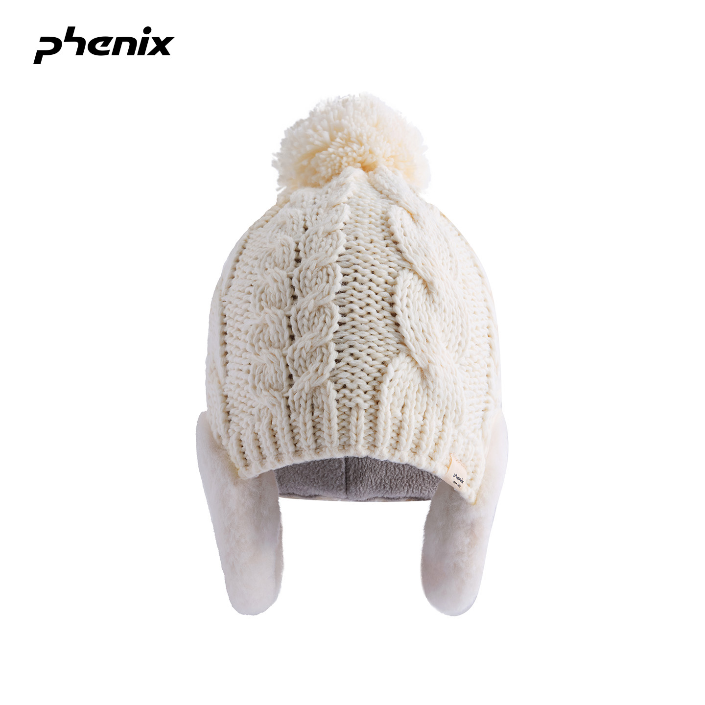 phenix菲尼克斯户外护耳针织帽男女儿童2025新款运动保暖加绒帽子