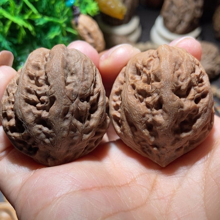 把件文玩核桃东北楸子小雪303