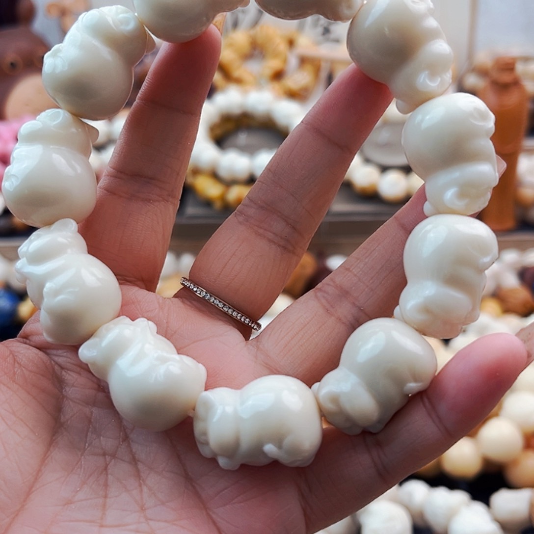 菩提根/象牙果手串牙果瓜子鼠