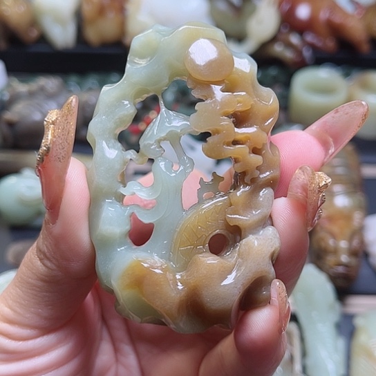 【闪购商品】和田玉吊坠(不含链)未镶嵌