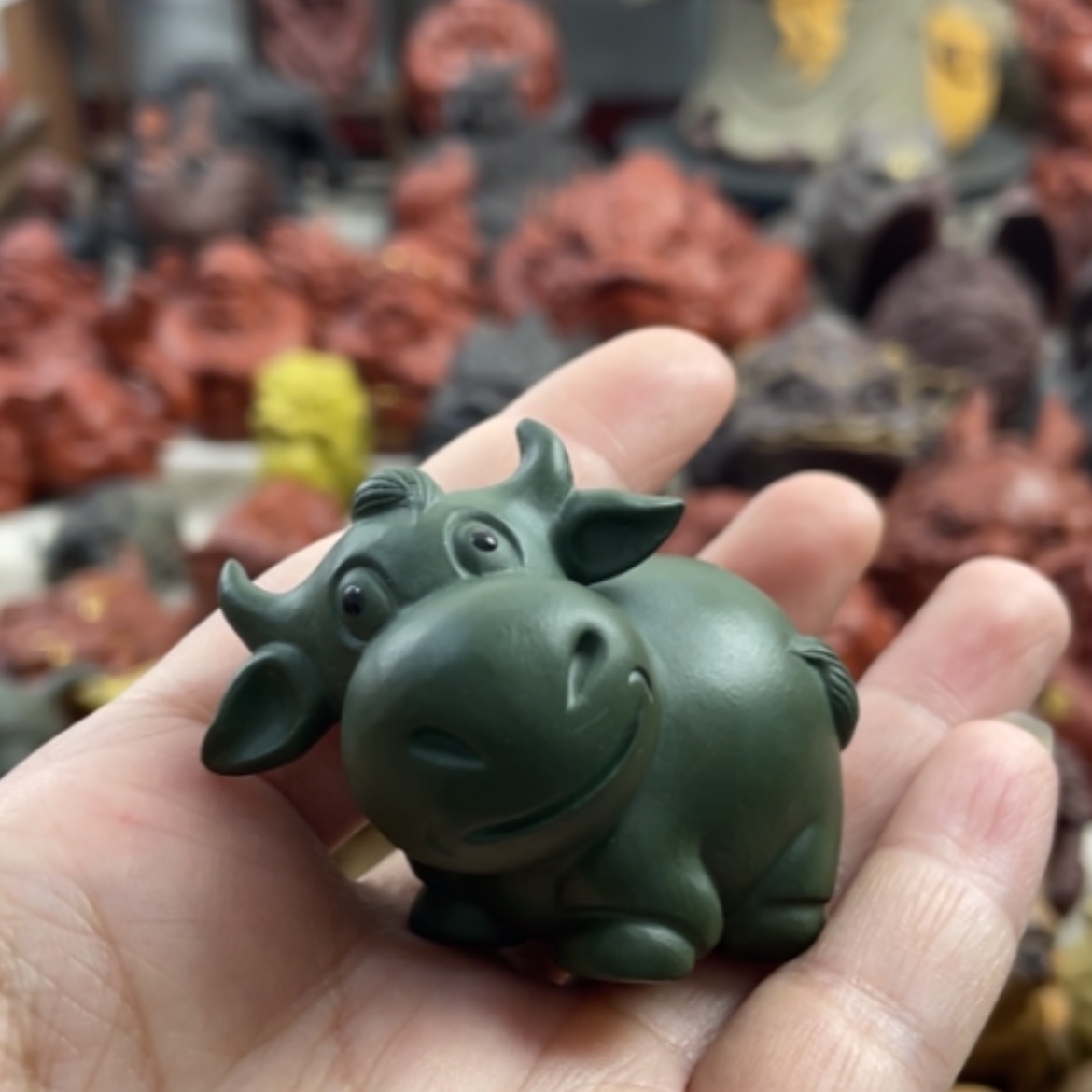 【闪购商品】紫砂茶宠紫砂小牛