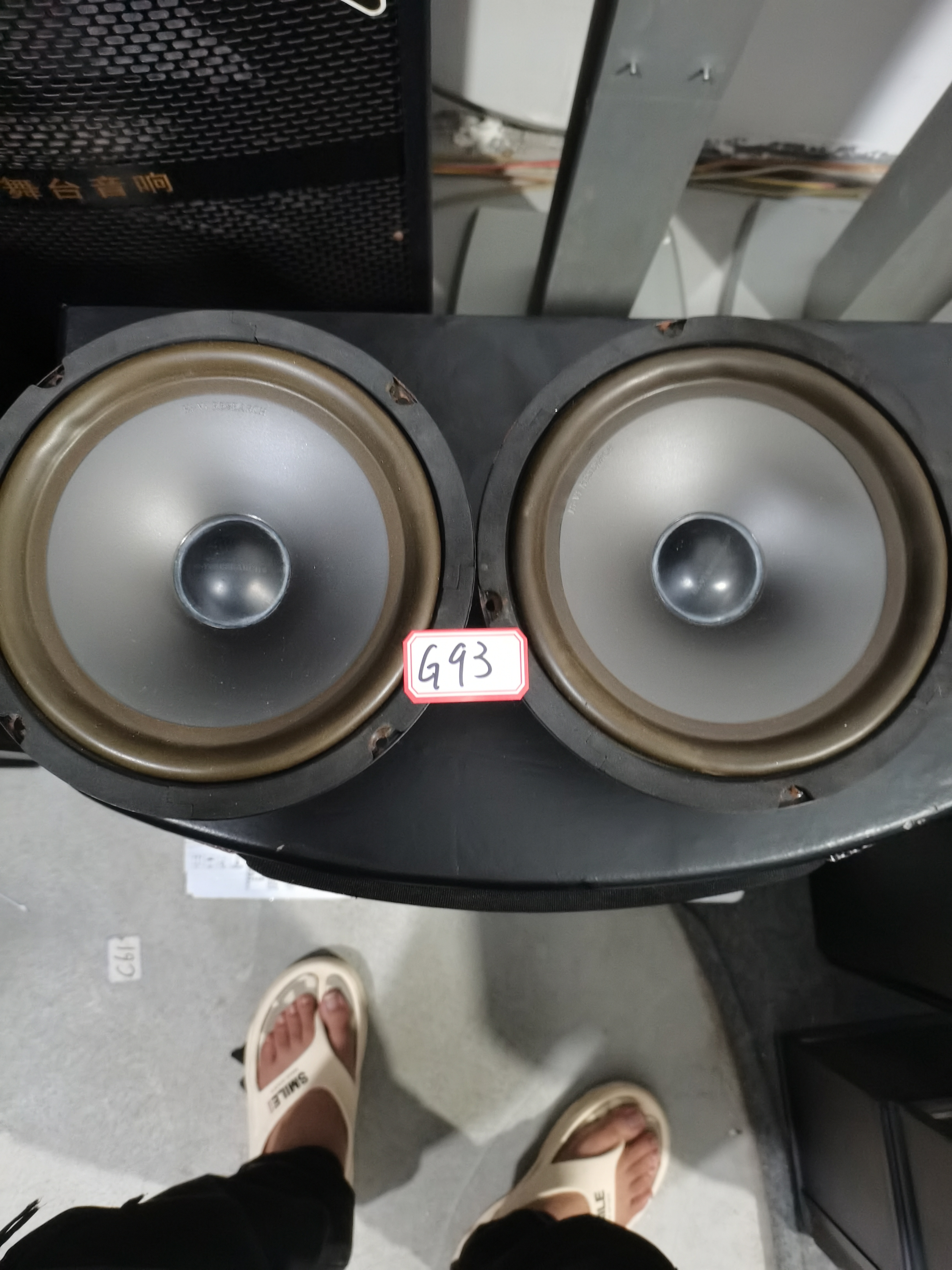 G93号喇叭一对 八寸 运费自理
