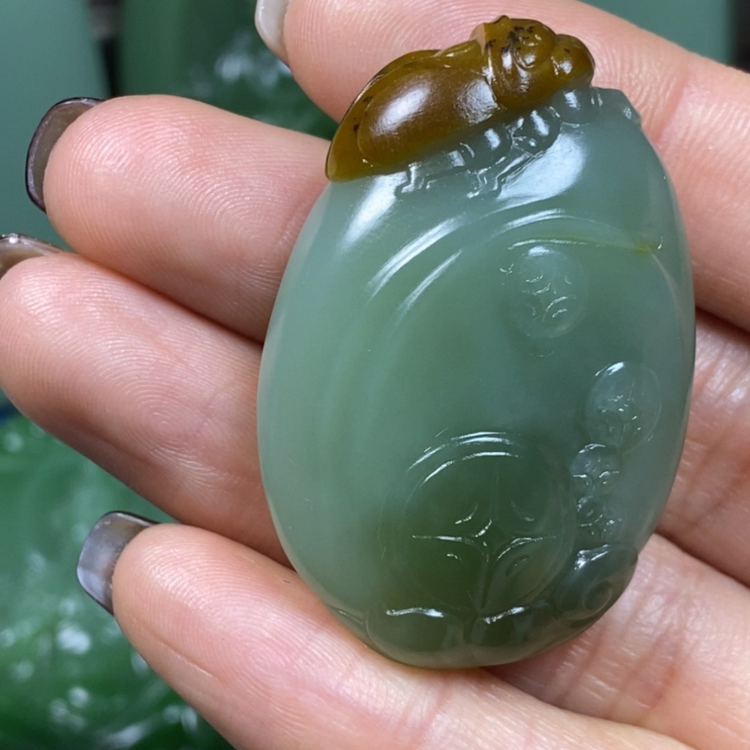 和田玉挂件未镶嵌