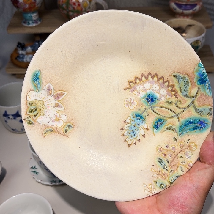 陶稻积佳谷 水蜜桃 中皿