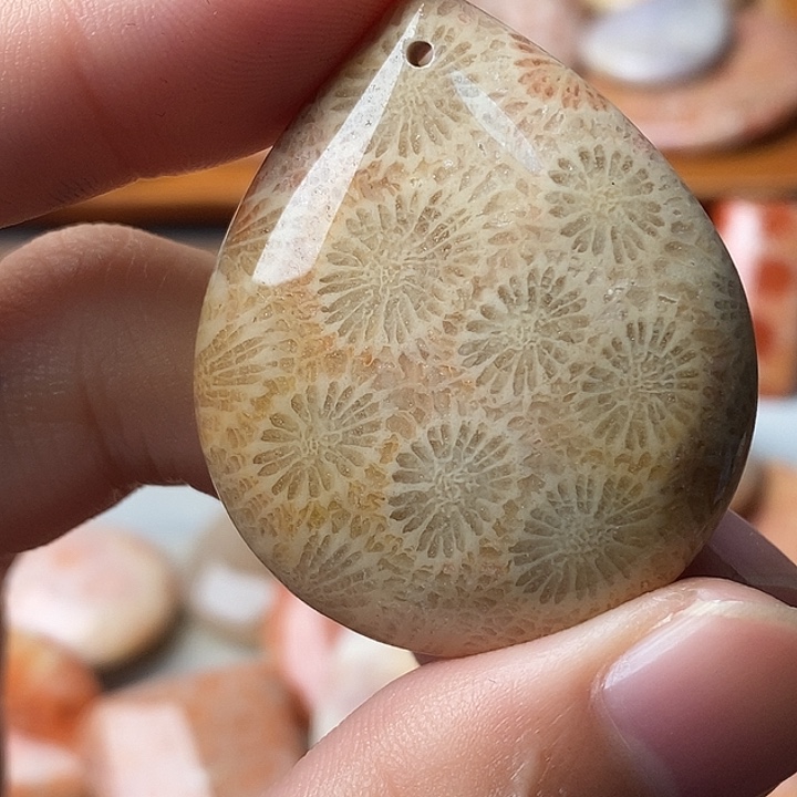 悠***人硅化玉未镶嵌颈饰