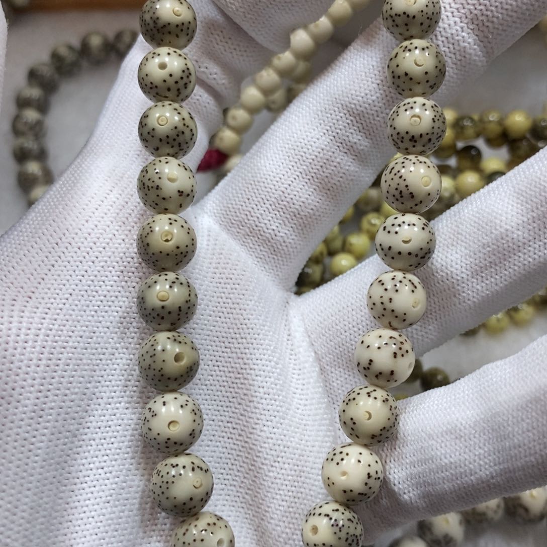 星月菩提手串石玉9圆