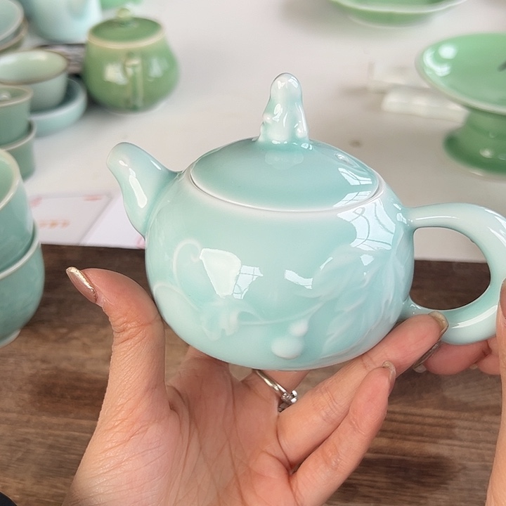 小米茶器龙泉青瓷