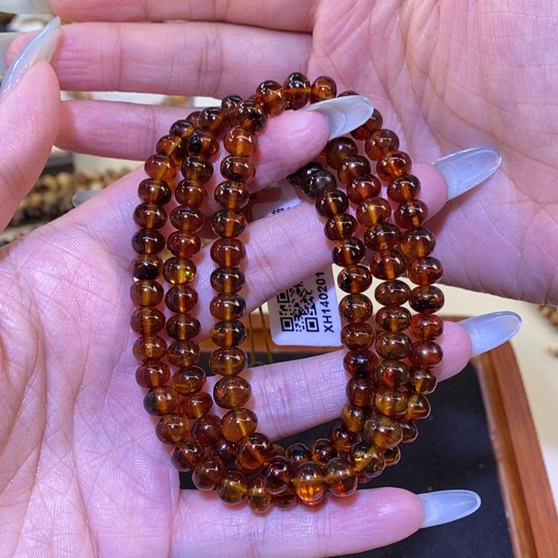 裸石琥珀未镶嵌7m金珀