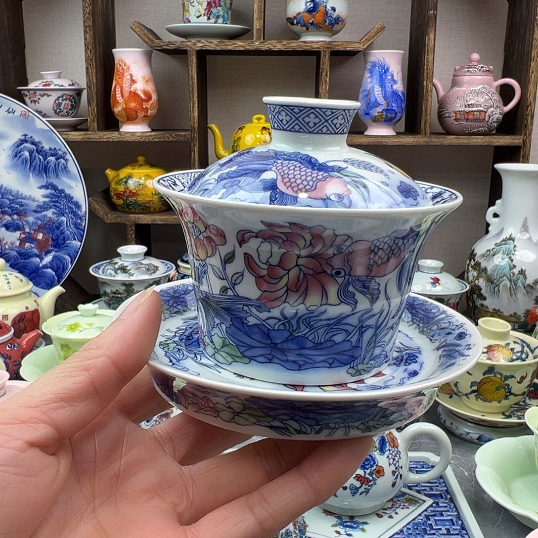 陶杯子景德镇陶瓷567老厂瓷15