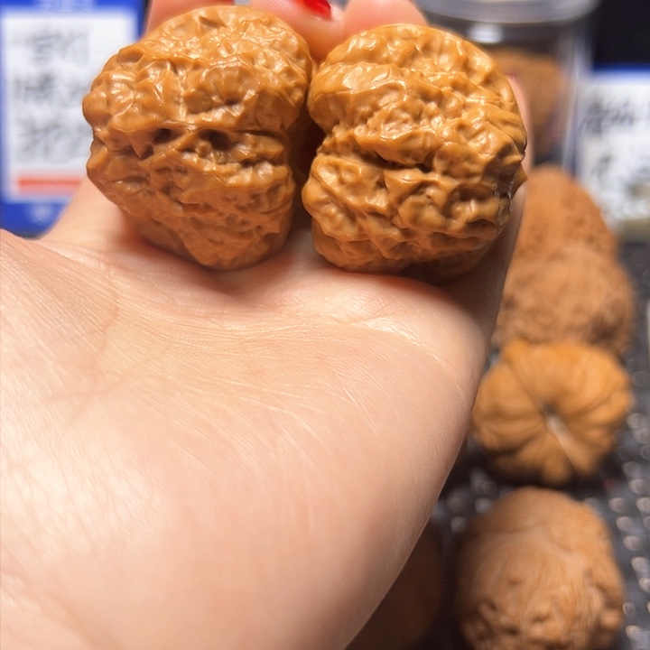 文玩核桃把件41蛤蟆