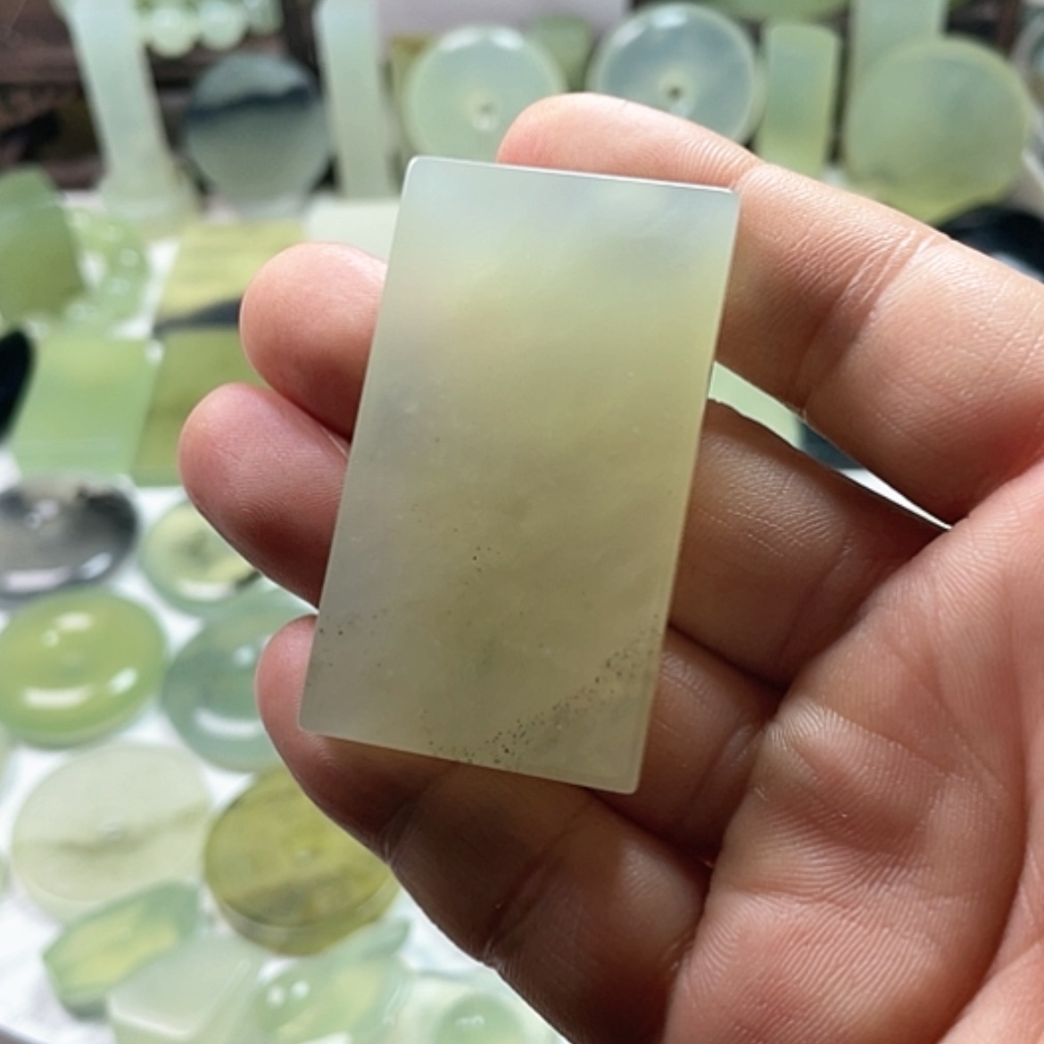 【闪购商品】未镶嵌岫玉挂件民**镇