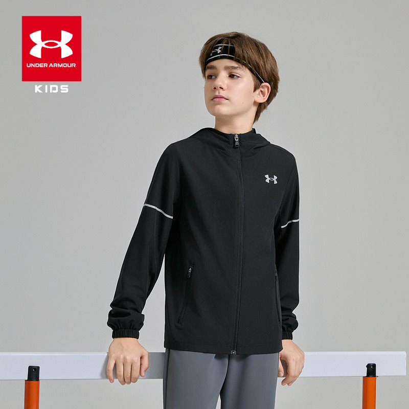 Under Armour/安德玛儿童【梭织外套】轻薄透气上衣运动休闲服-2205