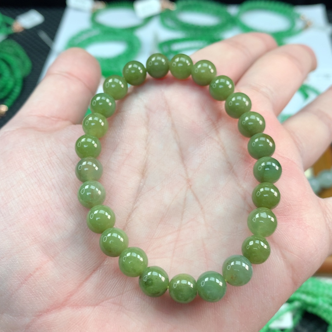 翡翠手链未镶嵌翡翠