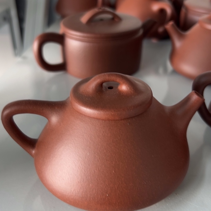 紫砂茶案紫泥子冶150cc