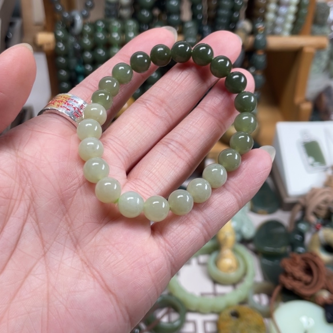 【闪购商品】和田玉手链未镶嵌