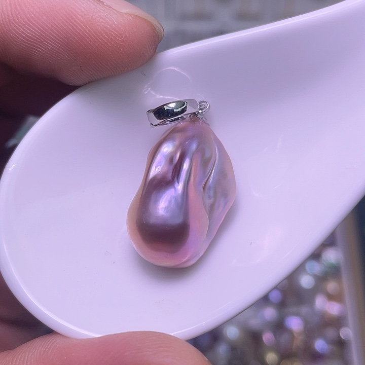 颈饰合金淡水珍珠60
