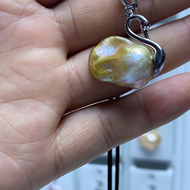 未镶嵌巴洛克淡水珍珠