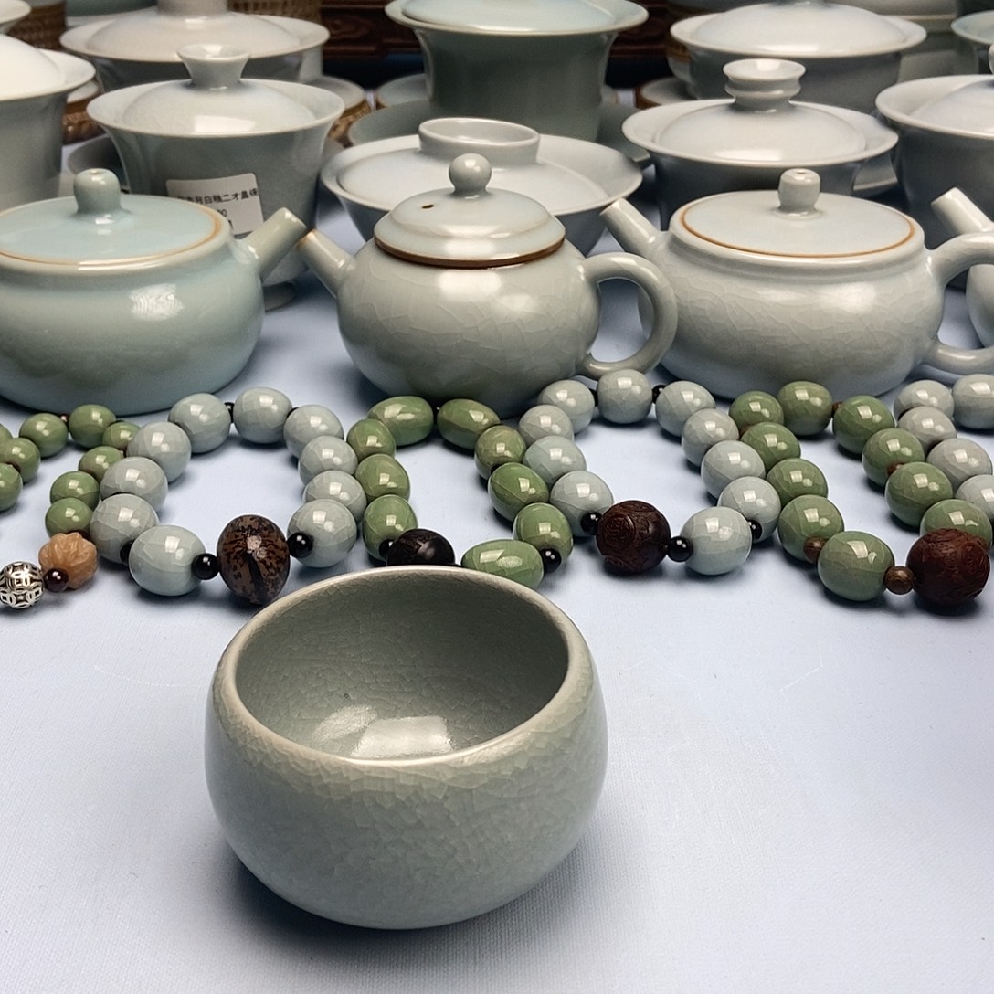 杯仿古釉不倒翁杯原矿原釉原产地