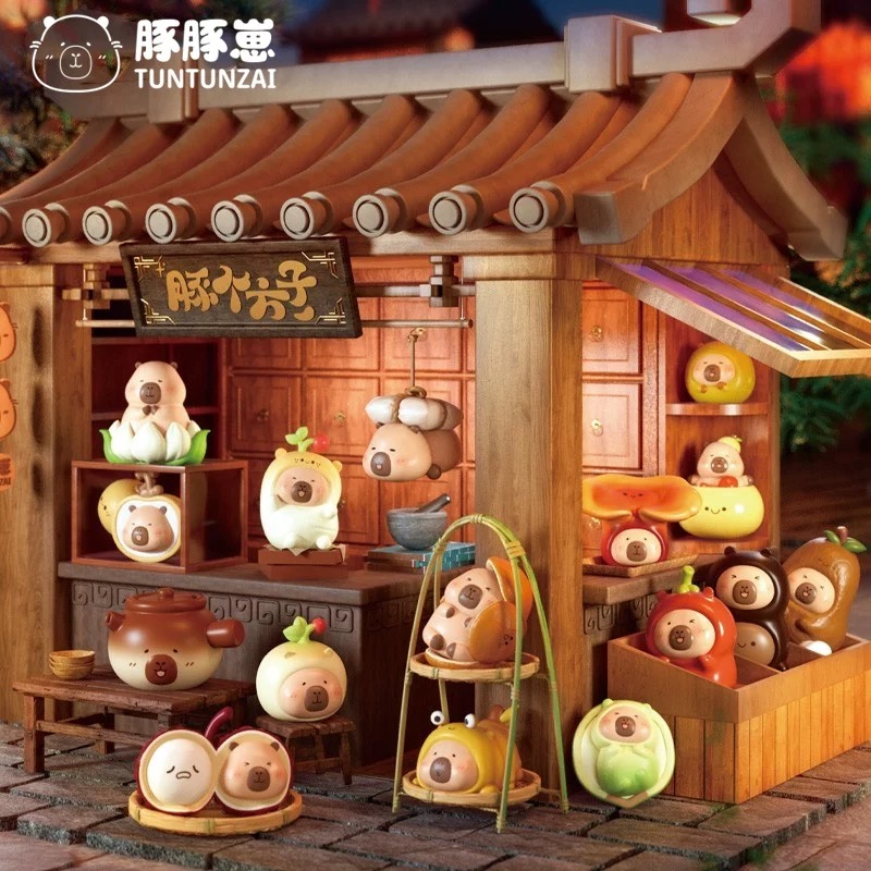 【福利】豚豚崽豚济堂本草集养生萌粒盲袋盲盒潮玩手办可爱摆件