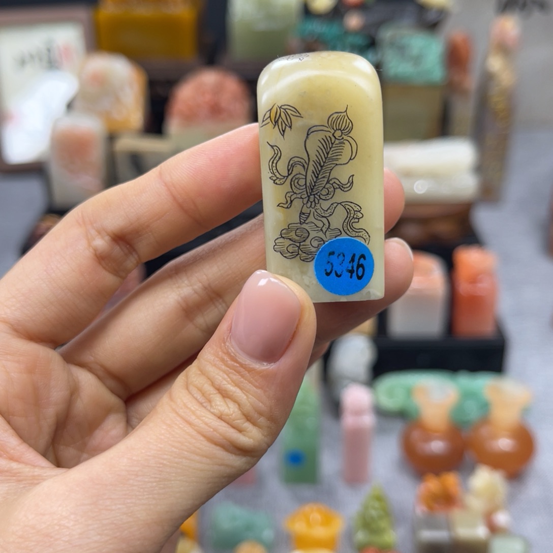 印石寿山石5346。           