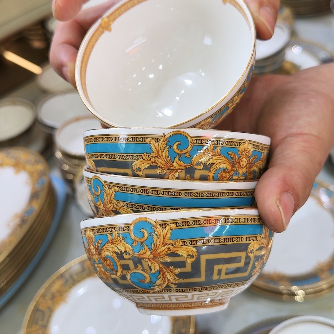 搪瓷骨瓷陶瓷餐具高温工厂清4寸