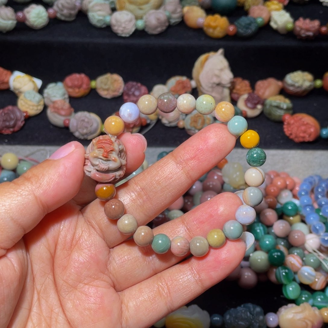 石英质玉未镶嵌手链