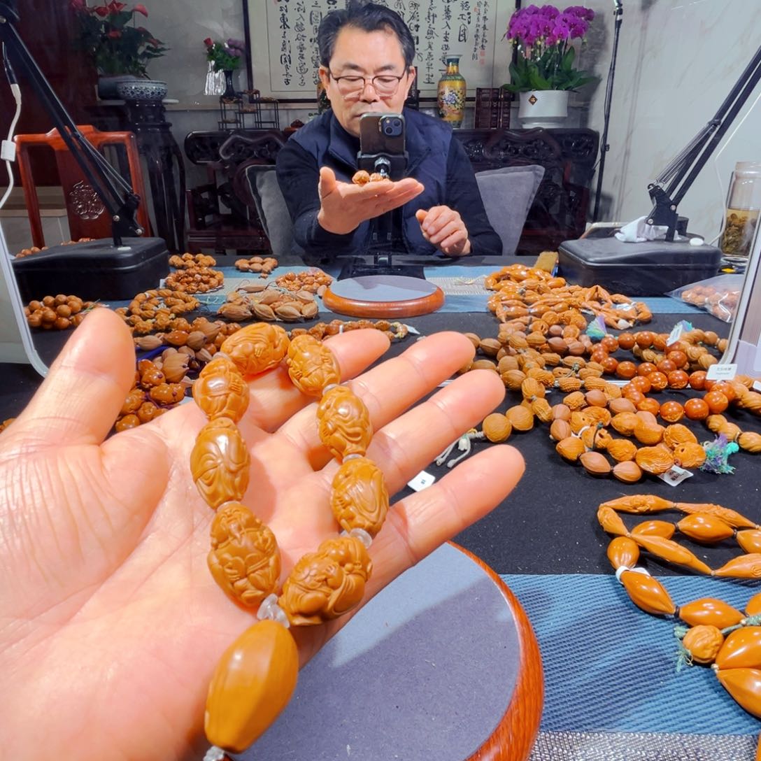 橄榄核手串新人在这里