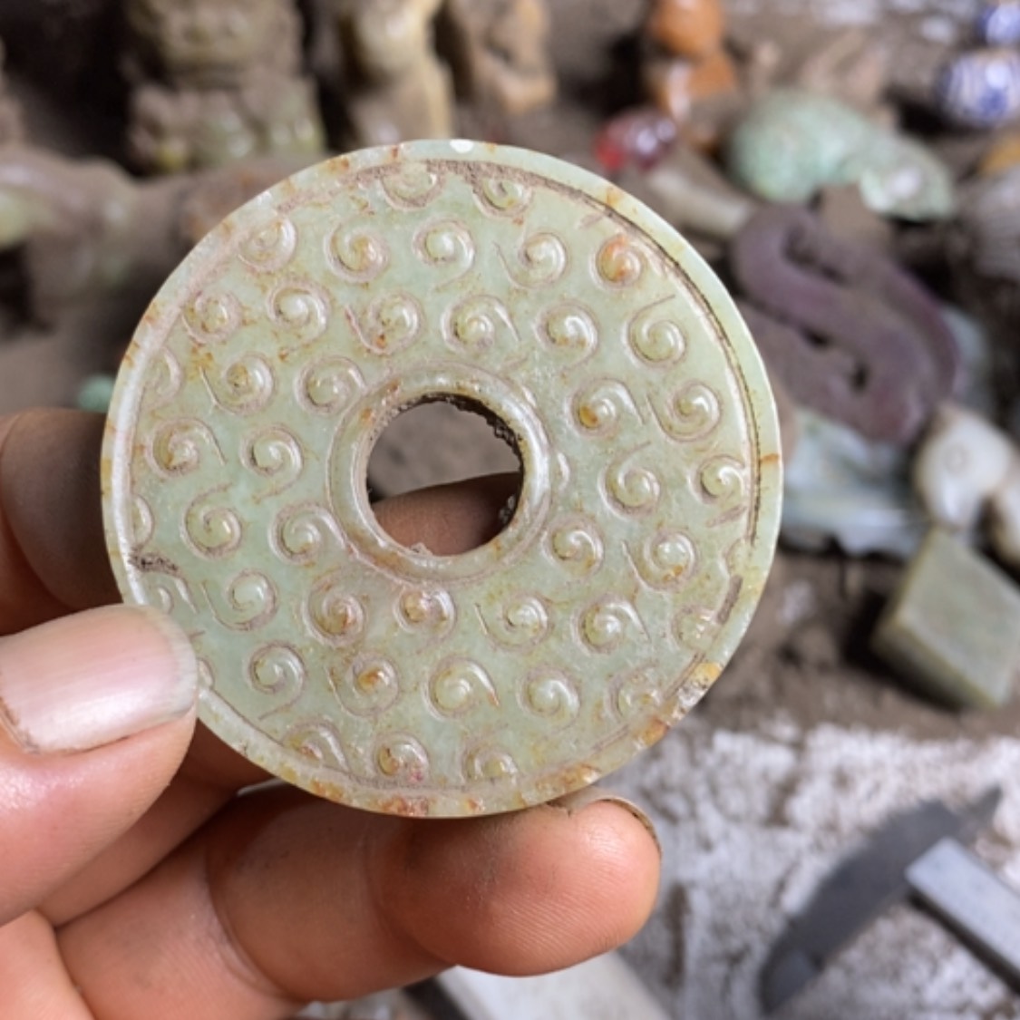 【闪购商品】白玉菩提吊坠