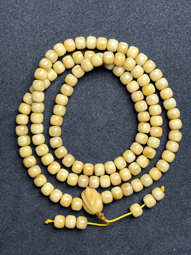 龙脊菩提老型脖挂尺寸6✖️7，保真龙脊带钥匙孔小而精致料子润