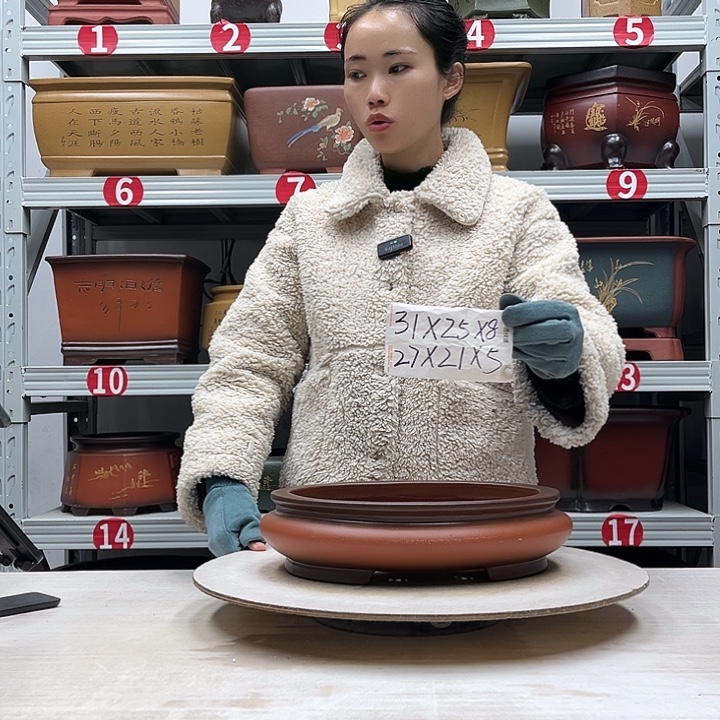 紫砂花盆紫砂花盆