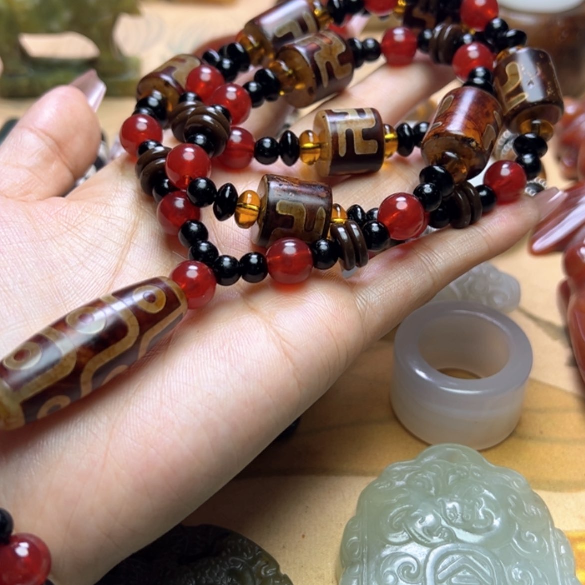 【闪购商品】玛瑙/玉髓颈饰未镶嵌