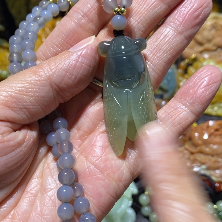 岫玉岫玉吊坠未镶嵌