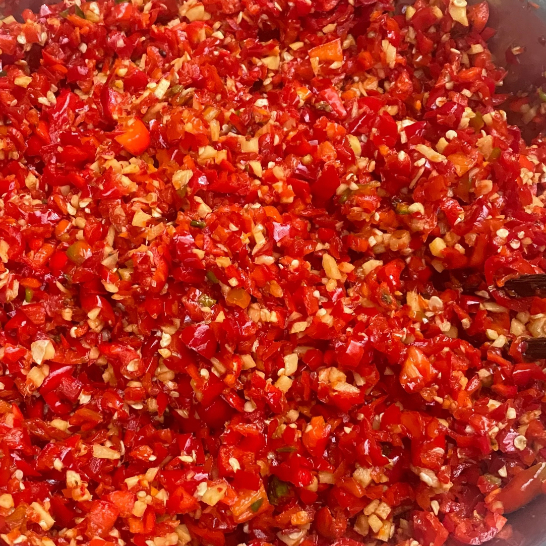 一品红剁辣椒500克装（习辣）