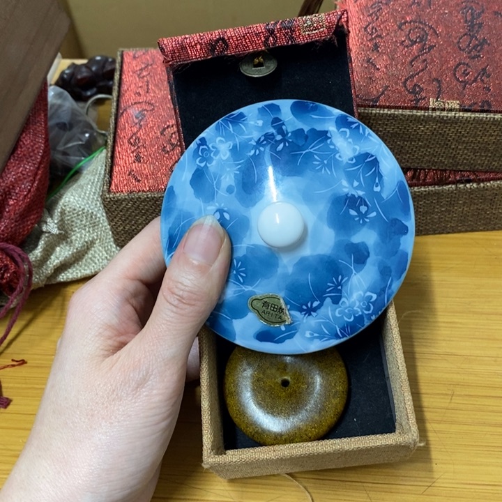 摆件中古工艺品一件