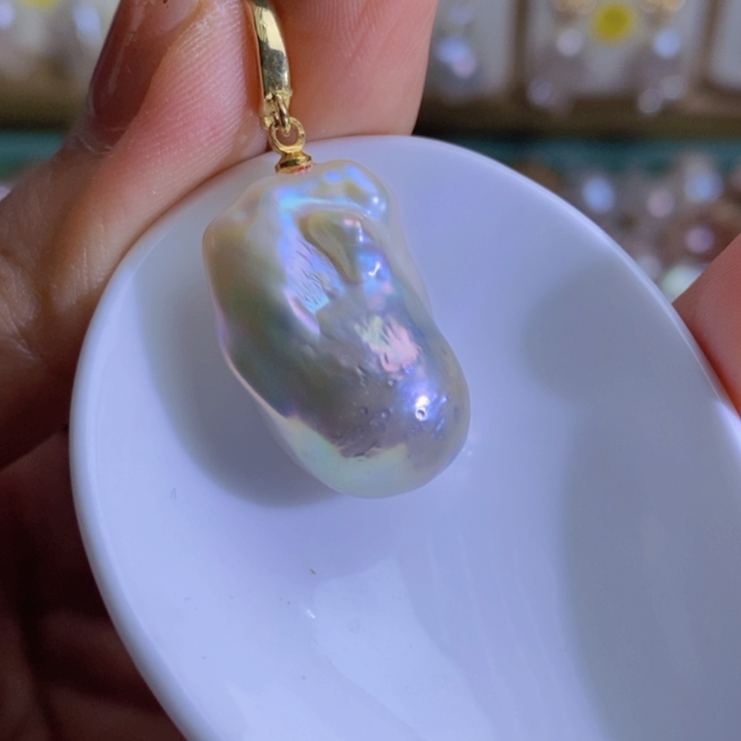 【闪购商品】淡水珍珠天然淡水珍珠合金