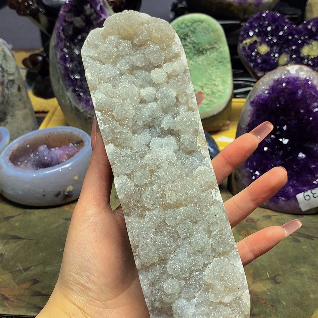 紫晶大型摆件（非配饰）未镶嵌西*妹