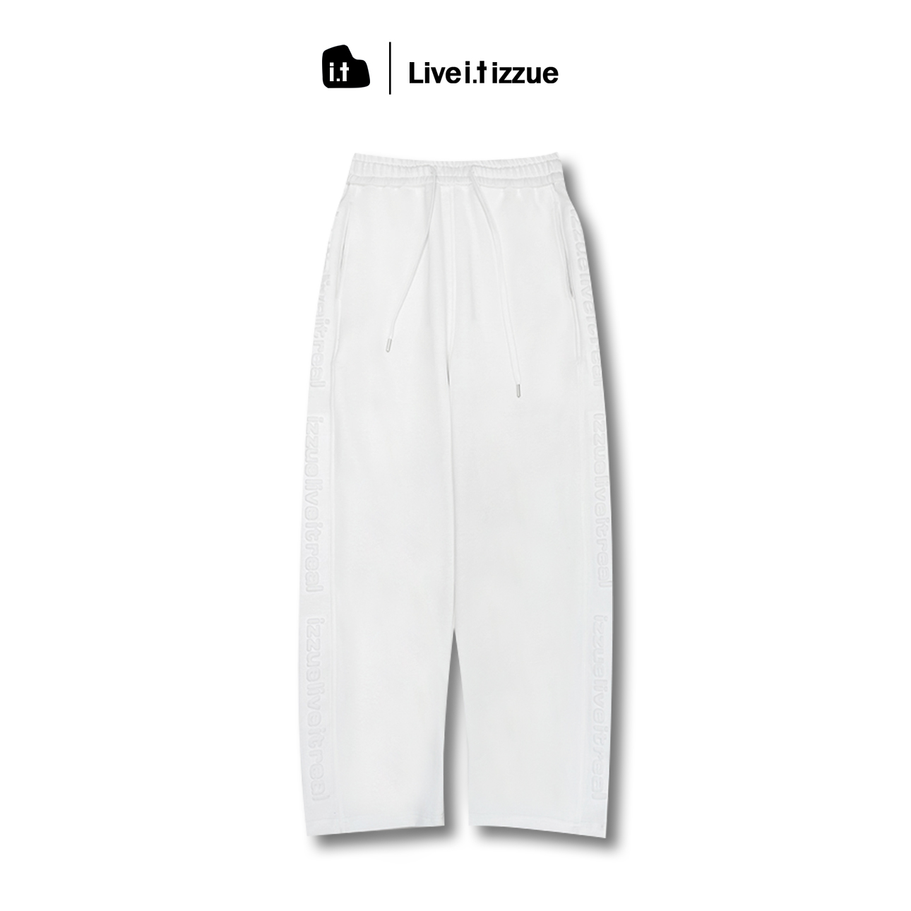 i.tizzue【高端线】高级感弯刀长裤宽松百搭潮牌夏秋季高级钢压卫裤