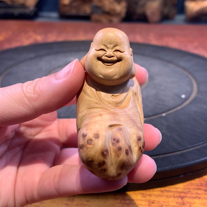 柏木（崖柏）根雕摆件